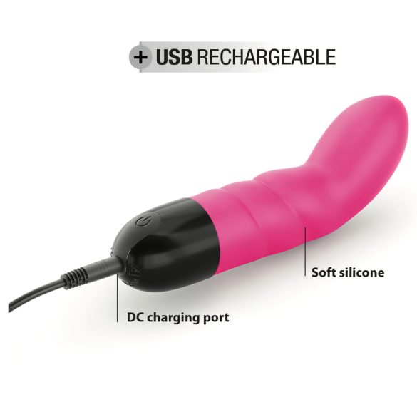 Dorcel Expert G 2.0 - Vibrador recarregável para o ponto G (rosa)