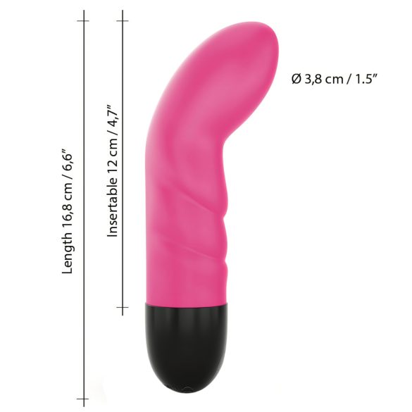 Dorcel Expert G 2.0 - Vibrador recarregável para o ponto G (rosa)
