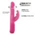 Dorcel Baby Rabbit 2.0 - vibrador recarregável com estimulador (rosa)