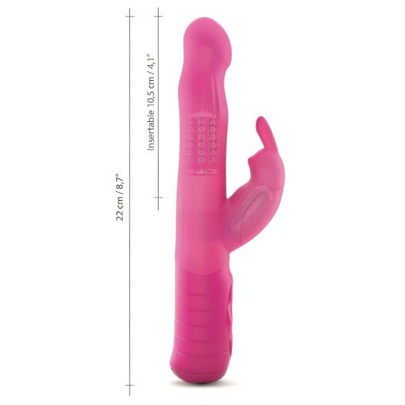 Dorcel Baby Rabbit 2.0 - vibrador recarregável com estimulador (rosa)