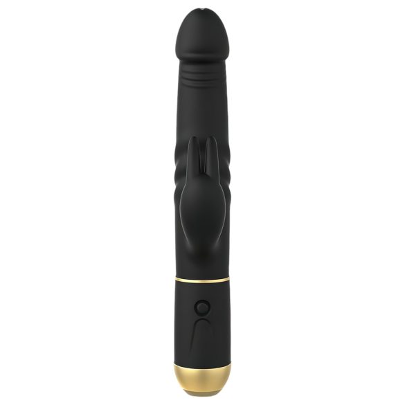 Dorcel - vibrador rabbit com função de impulso e estimulador clitóris - preto