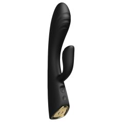   Dorcel Flexi Rabbit - vibrador aquecido com estimulador de clitóris (preto)