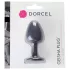 Dorcel Geisha Plug M - plug anal com bolas (preto)