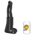 AnimHole Bull - dildo realístico de pênis bovino - 25cm - preto