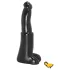 AnimHole Bull - dildo realístico de pênis bovino - 25cm - preto