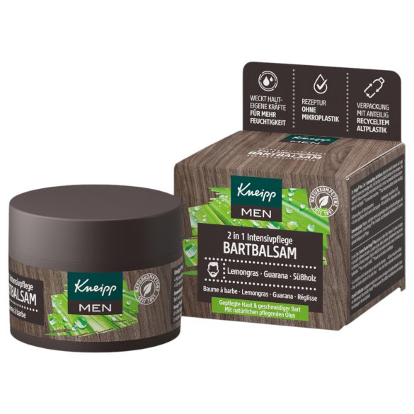 Kneipp MEN - 2em1 Bálsamo Intenso para Barba (50ml)