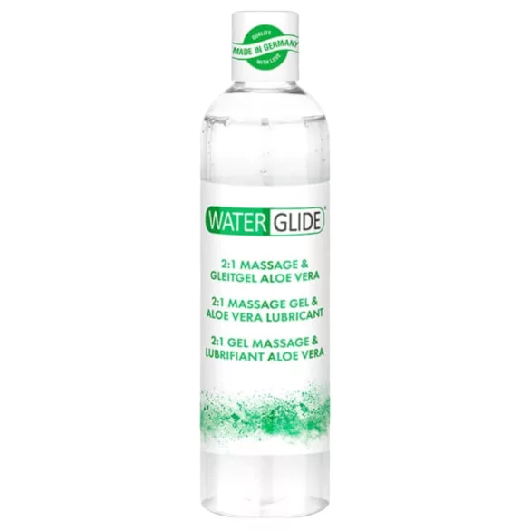 Waterglide - gel lubrificante e massagem 2 em 1 aloe vera 300ml