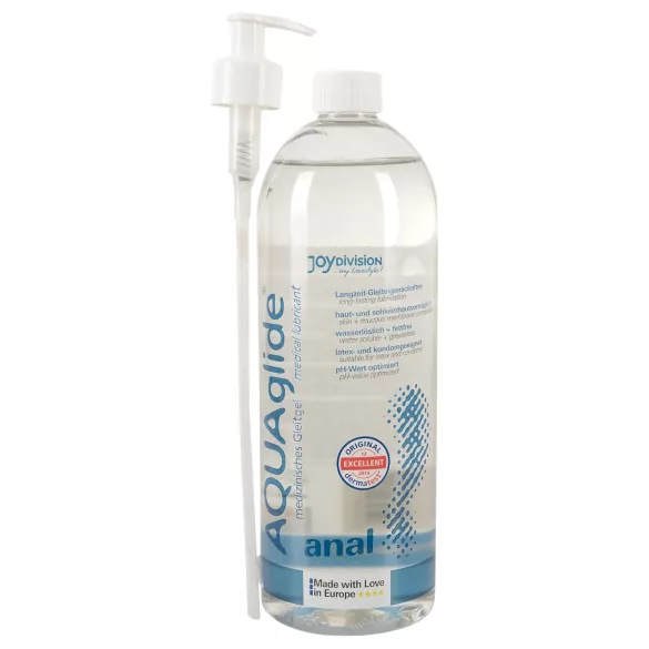 AQUAglide - lubrificante anal à base de água - 1000ml