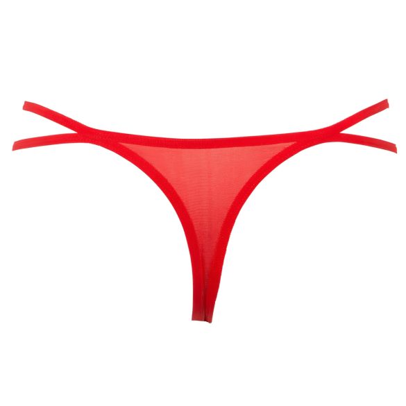 Panty Rose - tanga discreta formato rosa - vermelho (S-L)