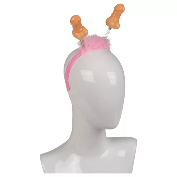 Tiara com pénis (rosa-natural)