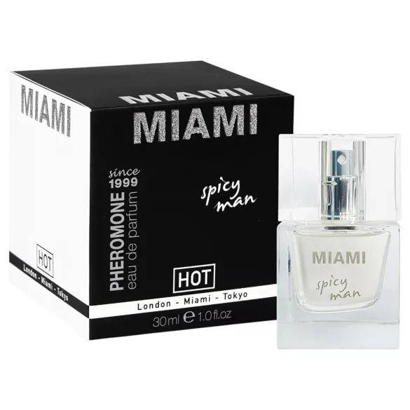 HOT Miami - perfume com feromônio masculino - 30ml
