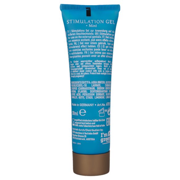 HOT Shiatsu Joyful - creme estimulante feminino - menta - 30ml