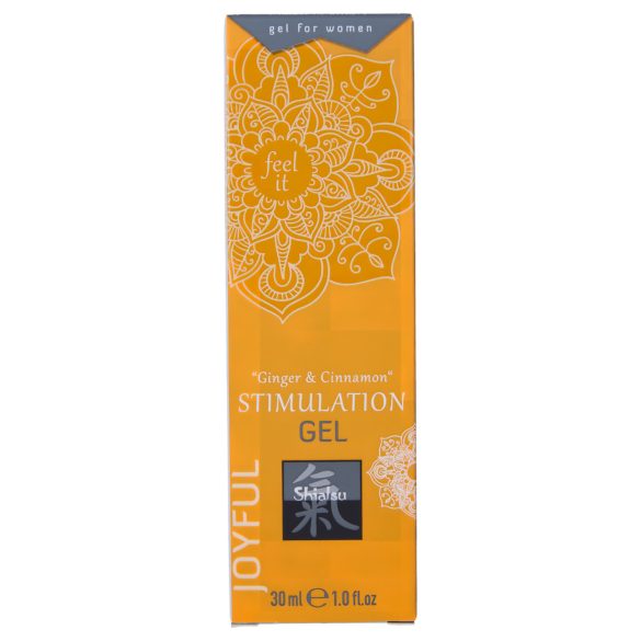 HOT Shiatsu - creme estimulante feminino - gengibre e canela - 30ml