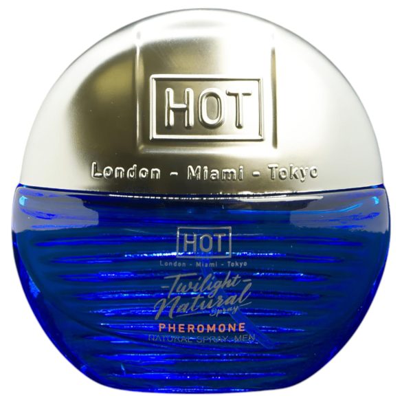 HOT Twilight Natural - perfume masculino com feromônio - sem fragrância - 15ml
