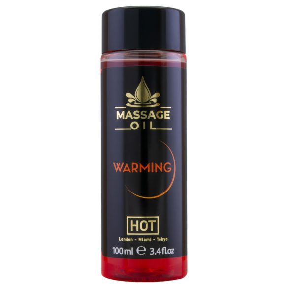 HOT - óleo de massagem corporal com efeito quente - 100ml