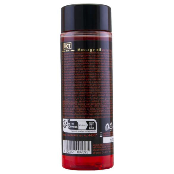 HOT - óleo de massagem corporal com efeito quente - 100ml