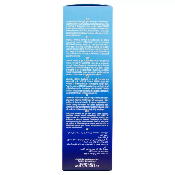 HOT Prorino - creme íntimo masculino refrescante - 100ml