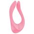 Satisfyer Endless Joy - vibrador casal recarregável - silicone rosa