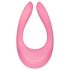 Satisfyer Endless Joy - vibrador casal recarregável - silicone rosa
