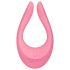 Satisfyer Endless Joy - vibrador casal recarregável - silicone rosa