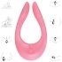 Satisfyer Endless Joy - vibrador casal recarregável - silicone rosa
