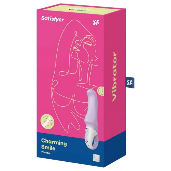 Satisfyer - vibrador ponto G recarregável à prova d'água - roxo