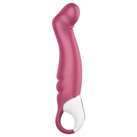 Satisfyer Petting Hippo - vibrador recarregável à prova d’água - silicone rosa