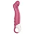 Satisfyer Petting Hippo - vibrador recarregável à prova d’água - silicone rosa