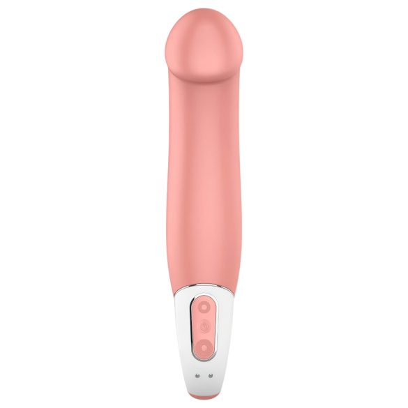 Satisfyer Master - vibrador recarregável à prova d'água - cor natural
