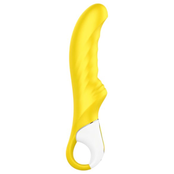 Satisfyer Yummy Sunshine - vibrador ponto G à prova d'água - amarelo