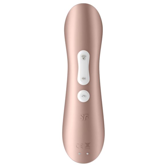 Satisfyer Pro 2+ - vibrador clitóris recarregável - marrom