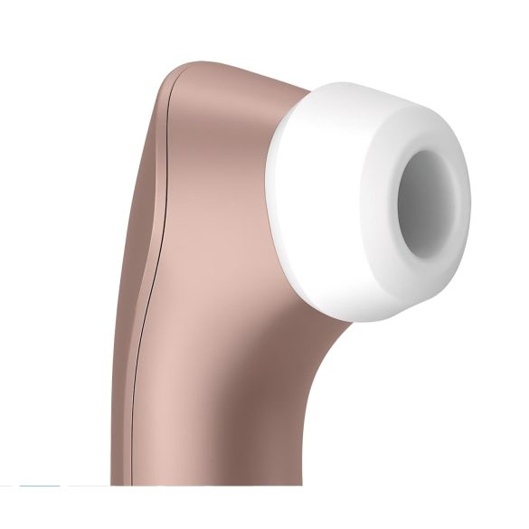 Satisfyer Pro 2+ - vibrador clitóris recarregável - marrom