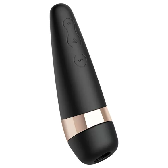 Satisfyer Pro 3+ - vibrador de sucção clitóris recarregável à prova d'água preto