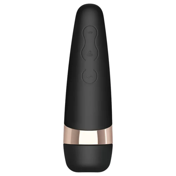 Satisfyer Pro 3+ - vibrador de sucção clitóris recarregável à prova d'água preto