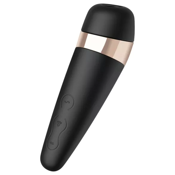 Satisfyer Pro 3+ - vibrador de sucção clitóris recarregável à prova d'água preto
