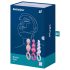 Satisfyer - plug anal set - multicolor silicone (3 peças)