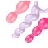 Satisfyer - plug anal set - multicolor silicone (3 peças)