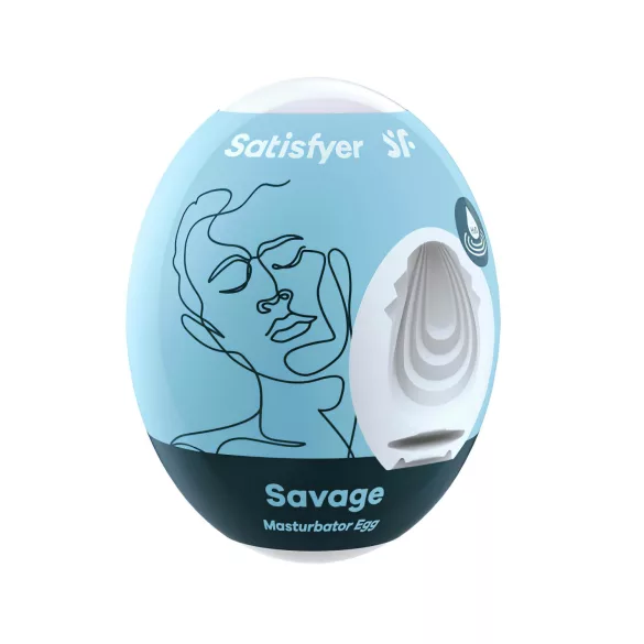 Satisfyer Egg Savage - masturbador masculino tipo ovo - 1 unidade