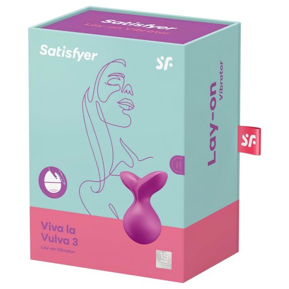 Satisfyer Viva la Vulva 3 - Vibrador Clitoriano (Violeta)