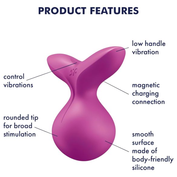 Satisfyer Viva la Vulva 3 - Vibrador Clitoriano (Violeta)