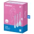 Satisfyer Yoni Power 2 - bolas vaginais - kit 3 peças - azul