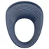 Satisfyer - anel peniano vibratório à prova d'água - cinza