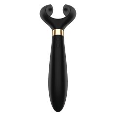   Satisfyer Endless Fun - vibrador casal recarregável à prova d'água preto