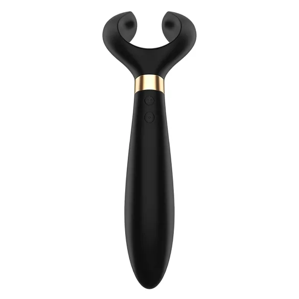 Satisfyer Endless Fun - vibrador casal recarregável à prova d'água preto