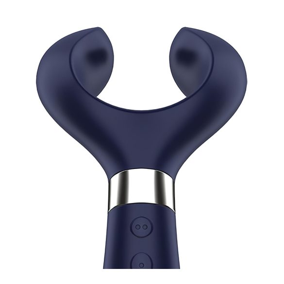 Satisfyer Endless Fun - vibrador casal recarregável à prova d'água azul