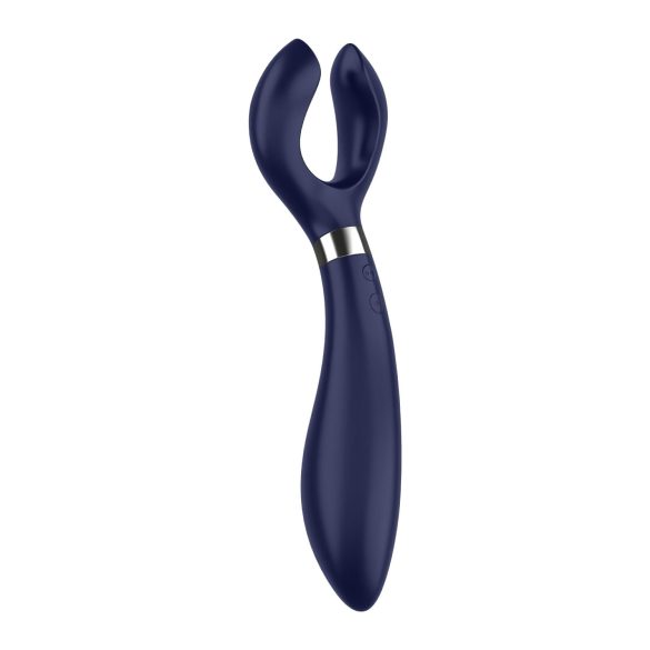 Satisfyer Endless Fun - vibrador casal recarregável à prova d'água azul