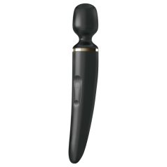   Satisfyer Wand-er Woman - vibrador massageador à prova d'água - preto