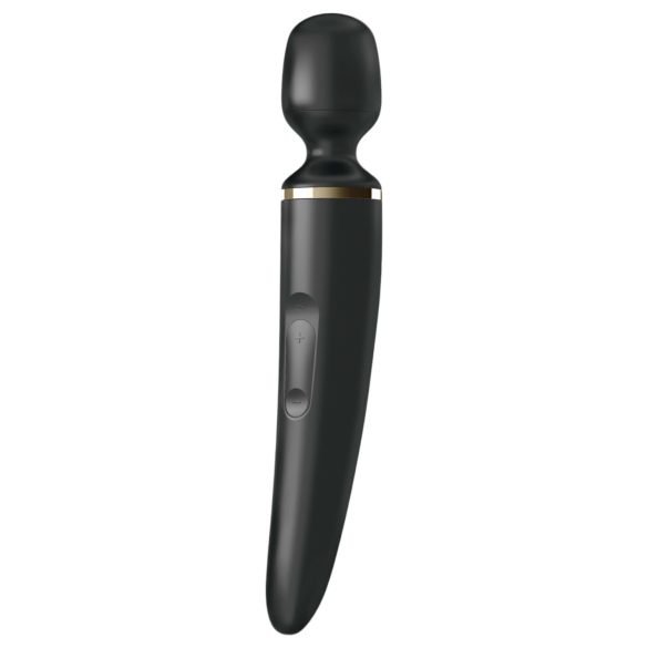 Satisfyer Wand-er Woman - vibrador massageador à prova d'água - preto