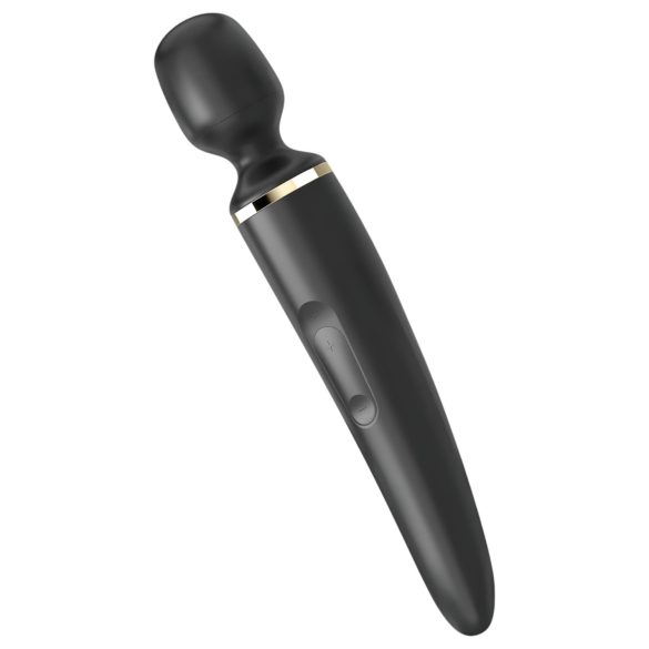 Satisfyer Wand-er Woman - vibrador massageador à prova d'água - preto