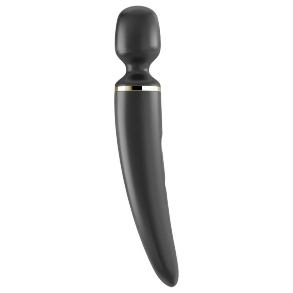 Satisfyer Wand-er Woman - vibrador massageador à prova d'água - preto